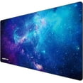 thumbnail image 1 of INNOPLUS Mouse Pad, Mouse Pad Large, 31.5×15.75×0.12inch Mouse Pads Gaming, XL Mouse Pad, Non-Slip Rubber Base and Stitched Edge Mousepad Gaming, Mouse Mat for Home Office Gaming Work - Blue, 1 of 6