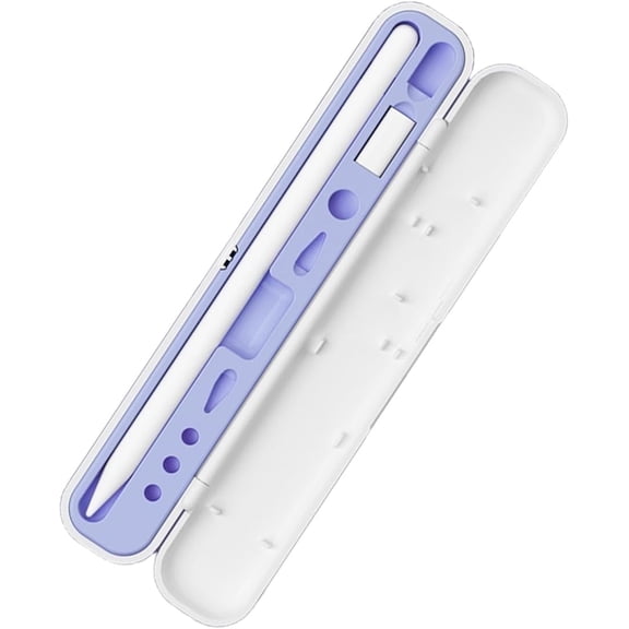 INNOTECH Carrying Case for Apple Pencil 2nd Gen and 1st Generation - Storage Box with Lid for Apple Pencil - Pen Protective Case for iPad Pencil - Holder Accessories - Shock-Absorption