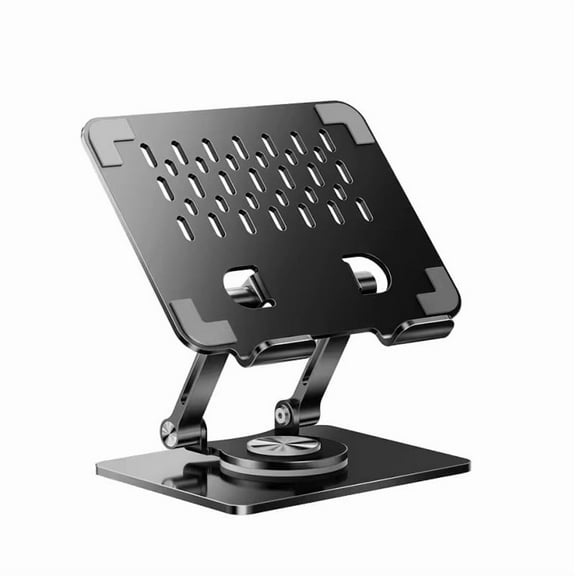 Innotechsc Adjustable tablet Stand for Desk, Metal Foldable tabletRiser, Portable Holder Mount, Ventilated Cooling Computer Notebook Stand Compatible with 10-15.6”