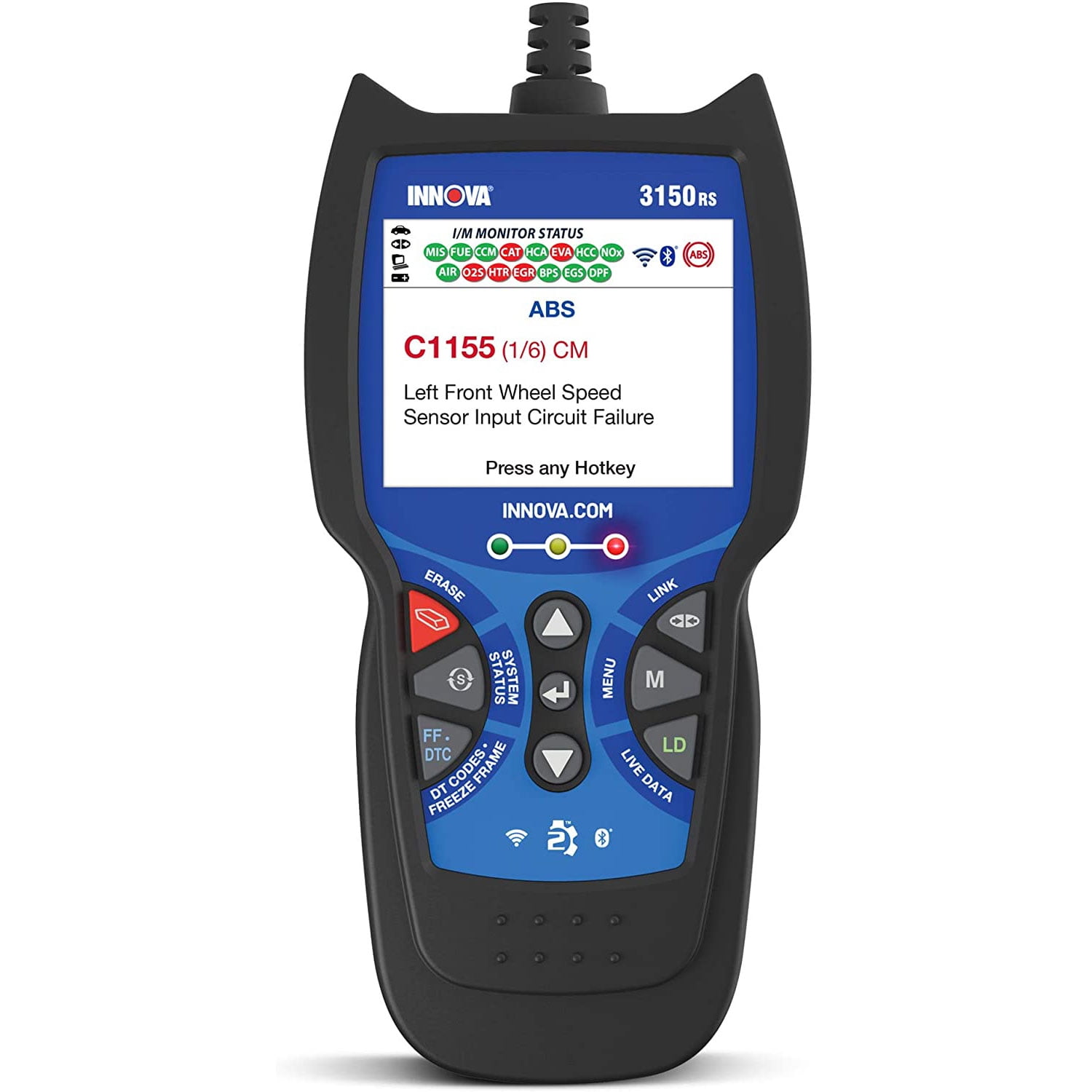 INNOVA 3150RS FixAssist Bluetooth Code Reader Vehicle Diagnostic