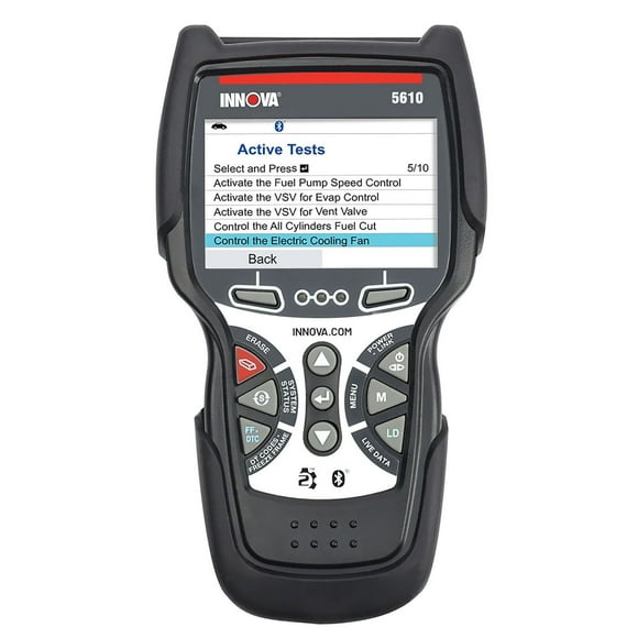Innova 5610 OBD2 Bidirectional Scanner Diagnostic Tool, Pro Check Engine Code Reader & Reset Tool for Most Vehicles, Live Data, ABS, SRS, TPMS - Updates Included