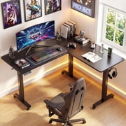 INNOVAR L Shaped Standing Desk 63x55 inch - rated 4.1 stars from 27 reviews