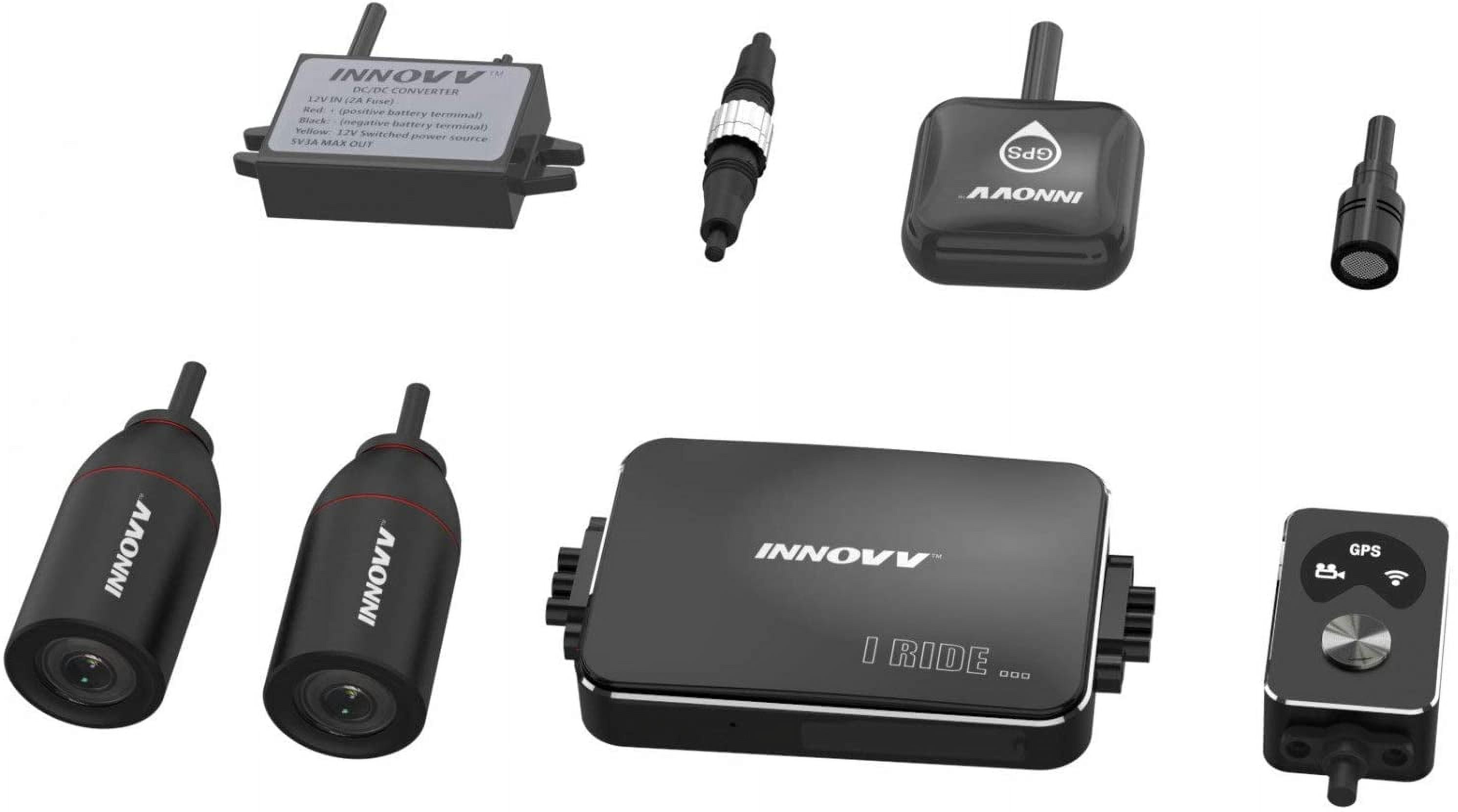 innovv k2 dual channel motorcyle motocam