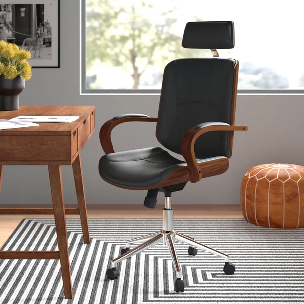 Wood ergonomic chair discount
