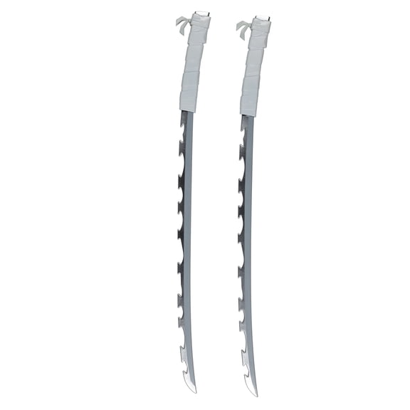 Demon Slayer Inosuke Dual Swords Set Halloween Accessory for Children, One Size, by Disguise