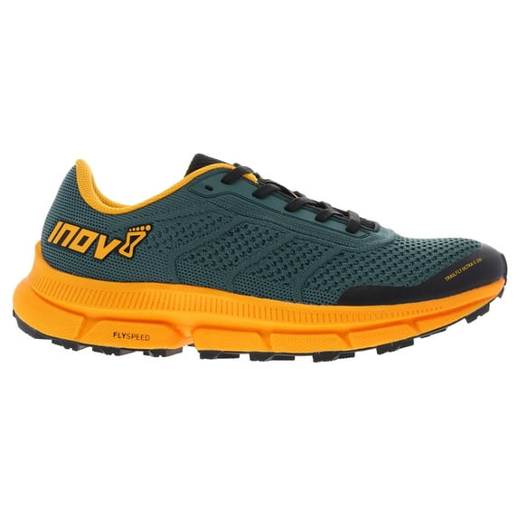 INOV-8 Adult Male TrailFly Ultra G 280 Shoes, Color: Pine/Nectar, Size: 14