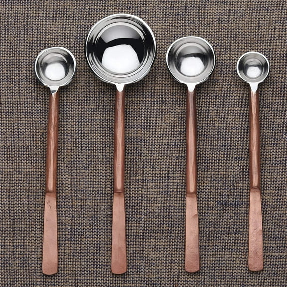INOX Celia Copper Measuring Spoons Set