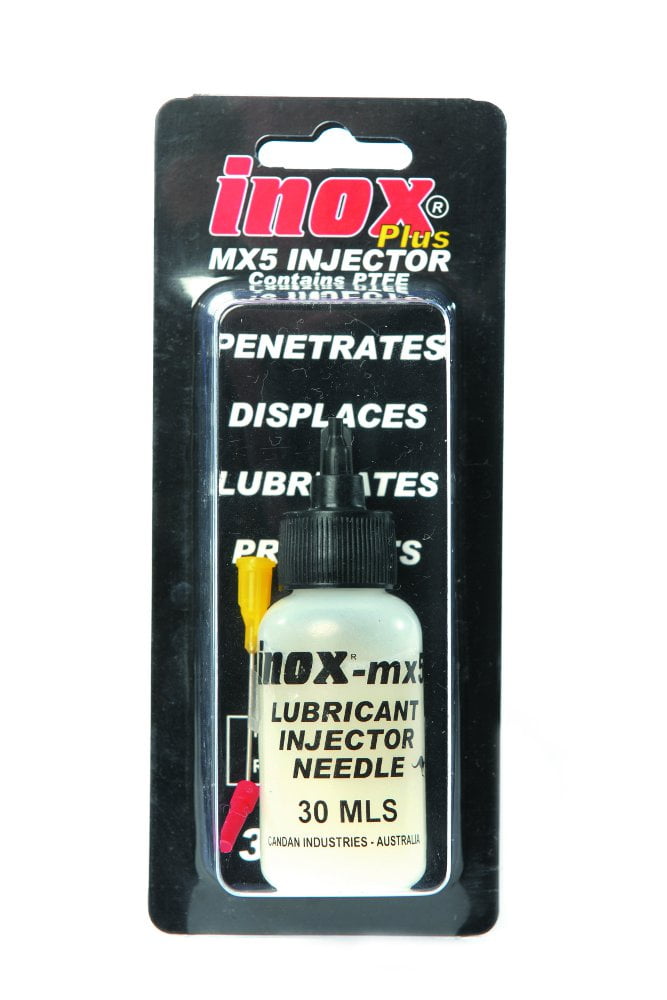 Inox Plus MX5 Teflon Lubricant Oiler Bottle, 30 ml - Clear