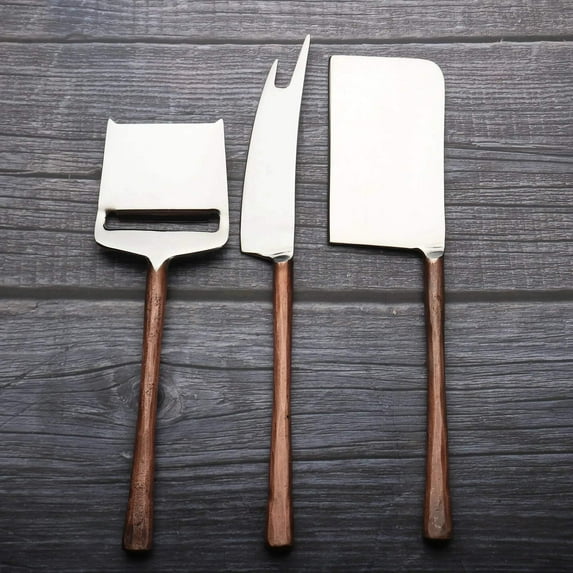 INOX Medicki Cheese Knife 3 Pc. Set