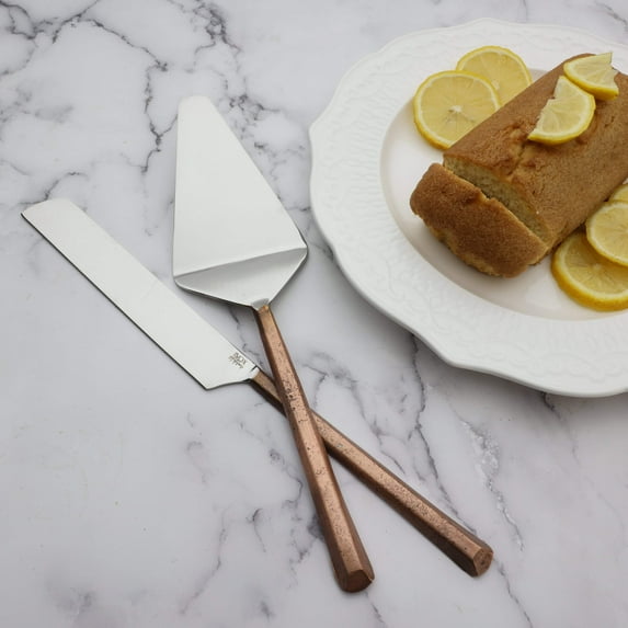 INOX Plateau Cake Server 2 Pc. Set