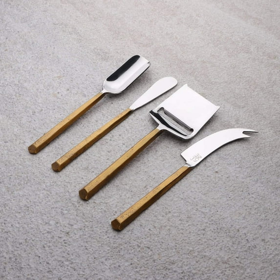 INOX Plateau Cheese Tools 4 Pc. Set