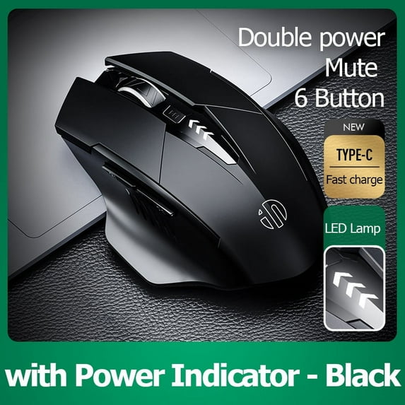 INPHIC F1 2.4G Wireless Mouse Rechargeable 500mAh Ergonomic Silent Mouse DPI Optical Mice USB Nano Receiver