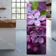 thumbnail image 1 of INS Floral Still Life Art Mural Refrigerator Door Sticker Removable Rose Flower Kitchen Waterproof Freezer Cabinet Wallpaper, 1 of 6