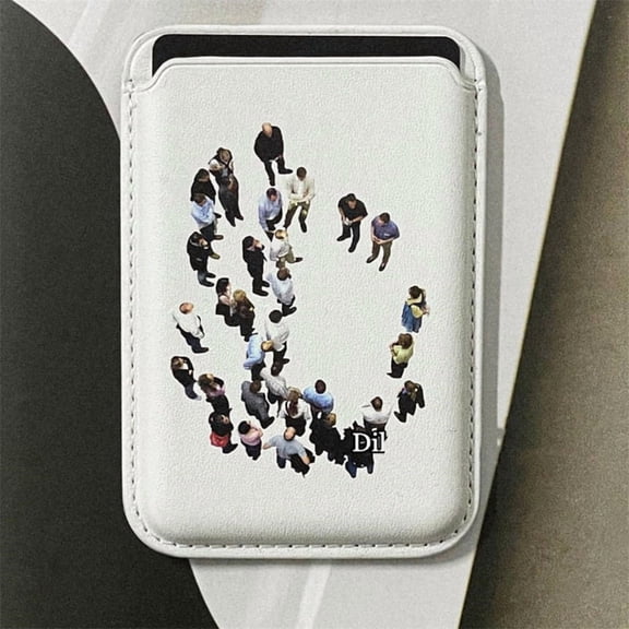 INS Simple Wallet Accessories For Magsafe Magnetic Wireless Charging Case For iPhone 15Pro Max Magnetic Phone Bag Accessories