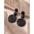 thumbnail image 1 of INS holiday net celebrity wind rattan earrings female spring and summer high-grade sense niche laffia woven earrings temperament ear accessories, 1 of 79