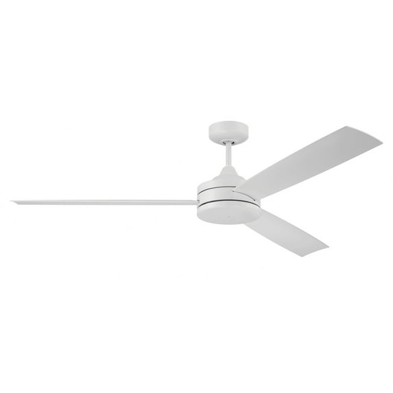INS62W3 Craftmade Lighting Inspo - 3 Blade Ceiling Fan-13.21 Inches Tall and 62 Inches Wide-White Finish