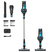 INSE Cordless Vacuum Cleaner, 6 in 1 Powerful Suction Lightweight Stick Vacuum with 2200mAh Rechargeable Battery, up to 45min Runtime, for Home Furniture Hard Floor Carpet Car Hair