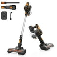 INSE Cordless Vacuum Cleaner, 6in1 Stick Vacuum Cleaner with Detachable Battery, 28kPa Strong