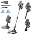 thumbnail image 1 of INSE Cordless Vacuum Cleaner,Ultra-Lightweight,LED Headlights,Removable Handheld Vacuum for Pet Hair Carpet Hardfloors,N370 Purple, 1 of 12