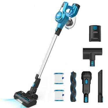 INSE Cordless Vacuum Cleaner,8 in 1 Powerful Stick Handheld Vacuum with 2500mAh Rechargeable Battery,30Kpa Vacuum Cleaner,45min Runtime,Lightweight Cordless Stick Vacuum for Hard Floor Carpet Pet Hair