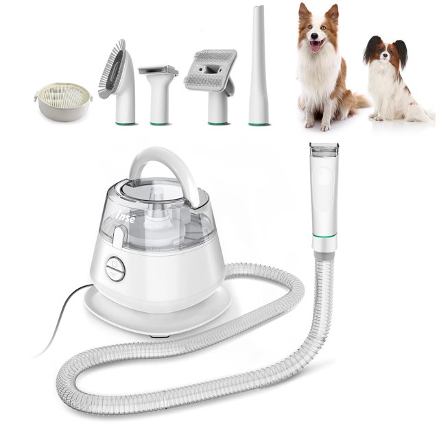 INSE P20 Pro Dog Grooming Kit, Low Noise Pet Grooming Vacuum for Dogs