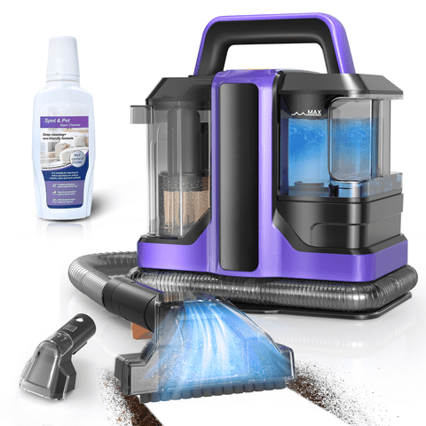 INSE Portable Carpet & Upholstery Cleaner, Spot & Stain Cleaner - Includes 8.5oz Deep Clean Pro Formula