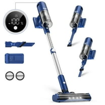 INSE Lightweight Cordless Vacuum with 30Kpa Powerful Suction & 60 Mins Runtime, Stick Vacuum for Carpet, Tile, Pet Hair, Hardwood Floors