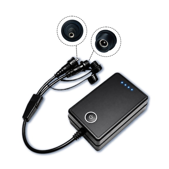 INSEETECH 8700mAh Magnetic 12V Power Bank for Wireless Backup Cameras, IP69K Battery Pack for Trucks, RVs and CCTV