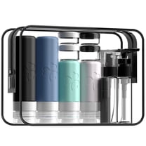 Travel Container Pack Micebay Leak-Proof 3-oz Silicone Squeezable Travel Bottles for ...