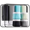 thumbnail image 1 of INSFIT 8 Pack Travel Bottles for Toiletries, Tsa Approved Travel Size Toiletries, Bpa Free Leak Proof Silicone Travel Essentials for Shampoo Lotion, 1 of 8