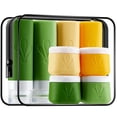 thumbnail image 1 of INSFIT 8 Pack Travel Bottles for Toiletries, Tsa Approved Travel Size Toiletries, Bpa Free Leak Proof Silicone Travel Essentials for Shampoo Lotion, 1 of 8