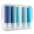 thumbnail image 1 of INSFIT Travel Bottles for Toiletries, Tsa Approved 3oz Travel Size Toiletries, Bpa Free Leak Proof Squeezable Silicone Tubes Travel Essentials for Shampoo Conditioner Lotion Soap, 1 of 8