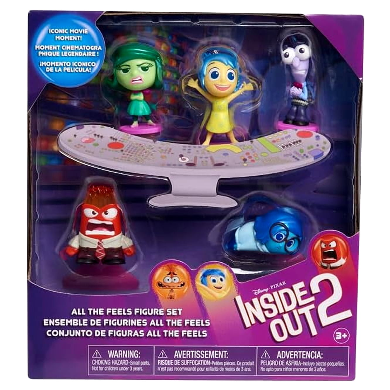 Less than human IN AND OUT-2 美品 Disney Inside Out 2Pixar Feels Figure Set Playset Panama | Ubuy