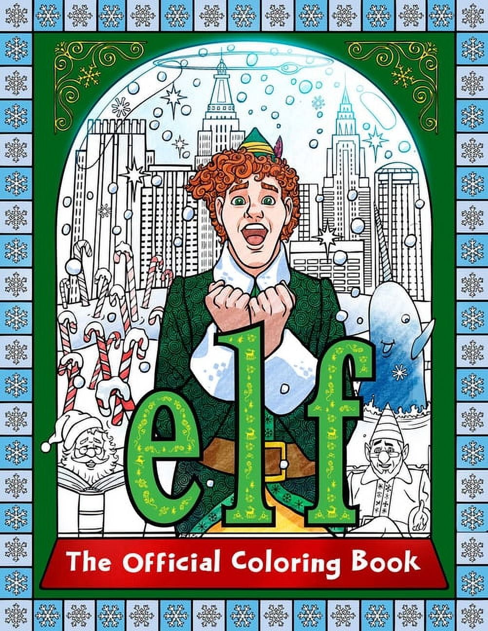 INSIGHT EDITIONS: Elf: the Official Coloring Book, 64 pages (Paperback)