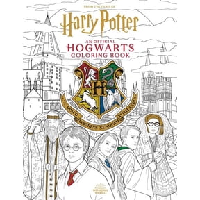 Harry Potter: an Official Hogwarts Coloring Book, 64 pages (Paperback)