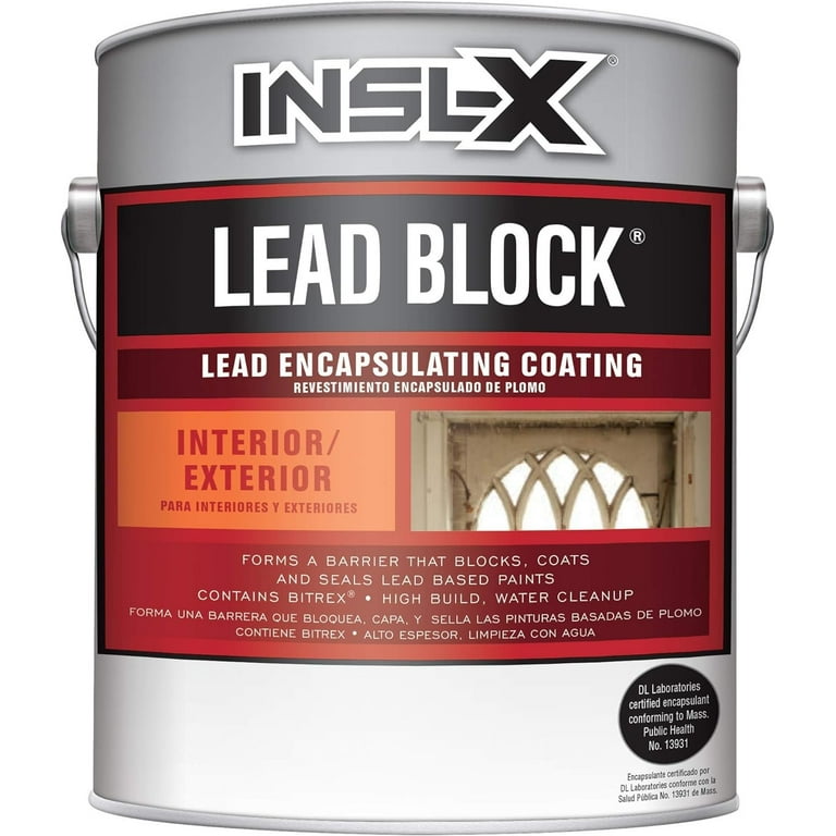 カプセルイン　アイシージェル INSL-X Lead Block, Lead Encapsulating Acrylic Paint, Eggshell