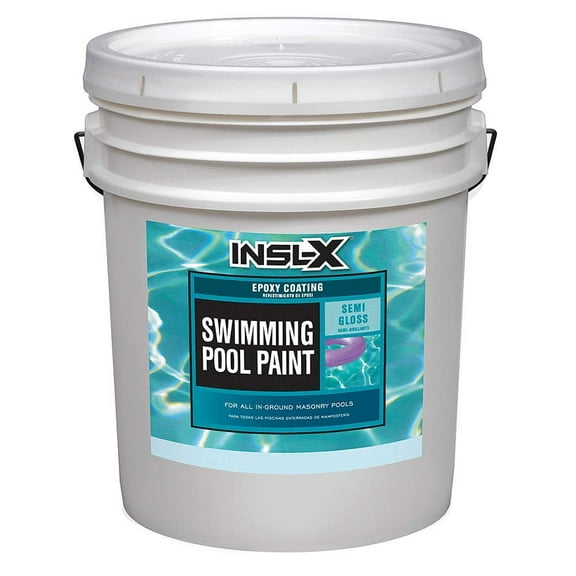 INSL-X PRODUCTS WR1023099-05 WATERBORNE Swimming Pool Paint, 640 Fl Oz Pack of 1