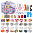 INSMART Jewelry Making Kit for Adults with Beads, Findings, 3 Pliers ...