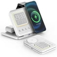 thumbnail image 1 of INSMART 5 in 1 Wireless Charging Station,15W Fast Charge with Digital Clock,Night Light Temperature Display Wireless Charging for iPhone,Apple Watch,Airpods, 1 of 6
