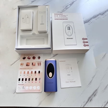 INSMART Air 3 Freezing Point Body Hair Removal Device Purple