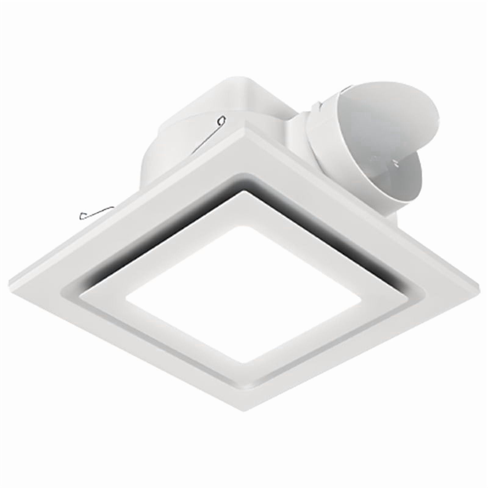 INSMART Bathroom Exhaust Fan with Light, 170CFM Shower Ventilation ...
