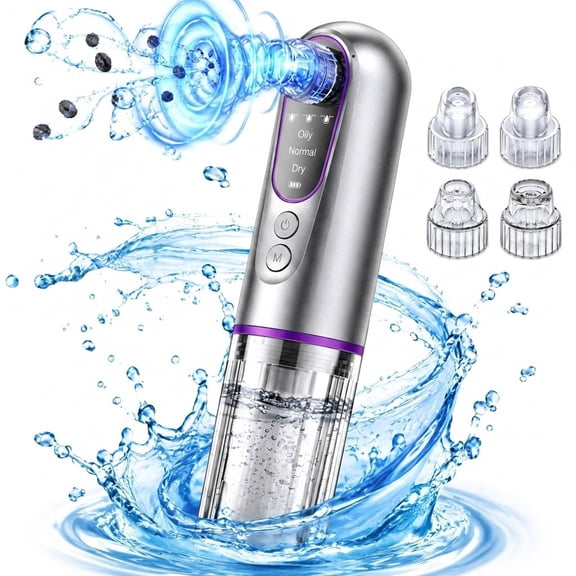 IBTORO Blackhead Remover Pore Vacuum, Micro Bubble Facial Cleaner & Blackhead Extractor Tool