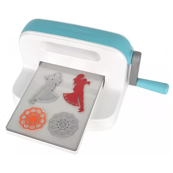 INSMART Die Cutting Machine,Manual Embossing Machine with Starter Kit,Die cutting and Embossing Machine for Card Making, Scrapbooking, DIY Crafts