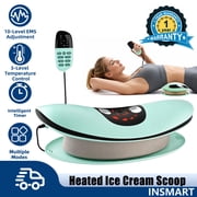 INSMART Electric Lumbar Traction Device, Multifunctional Back Traction Device with Dynamic Airbag Traction,10-Level EMS Therapy, 3-Mode Airbag Stretch, 2000mAh Rechargeable Back Massager for Lower Ba