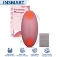 thumbnail image 1 of INSMART Lactation Massager,2-in-1 Warming Lactation Massager,10 Vibration Modes and 3 Heating Levels,Breast Massager Warming for Breastfeeding, Improve Milk Flow, 1 of 8