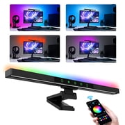 INSMART Monitor Light Bar, Led Light Bar with Music Sync,1600W Color Changing TV Backlight App & Remote Control, 3 Color Temperatures, LED Duo Monitor Light Bars for Monitor Backlight Gaming