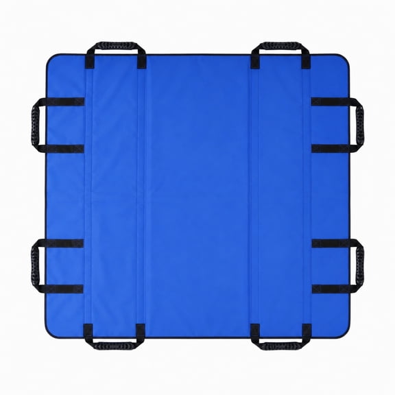 INSMART Positioning Bed Pad with Handles, 40"x48" Reusable Turning Sheet, Blue