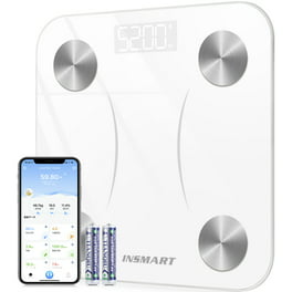 BWell Bluetooth Smart Scale with App – Track Weight, BMI, Body Fat & More