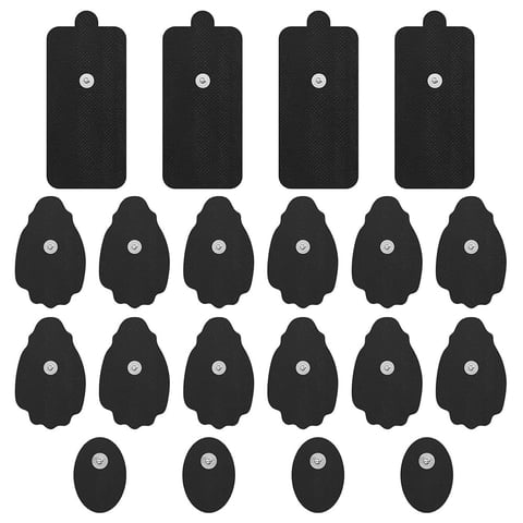 INSMART TENS Unit Replacement Pad, 40Pcs Reusable TENS Electrode Pads for EMS, Pain Relief