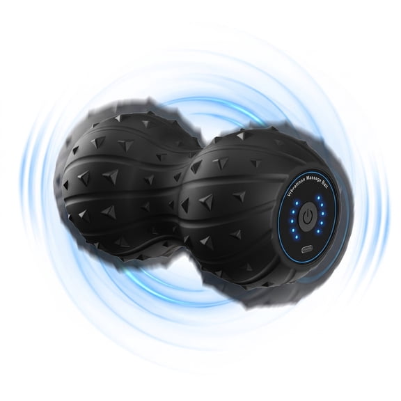 INSMART Vibrating Massage Ball with 5 Levels, One-Touch for Muscle Relief